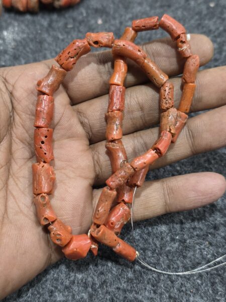 natural coral loose beads