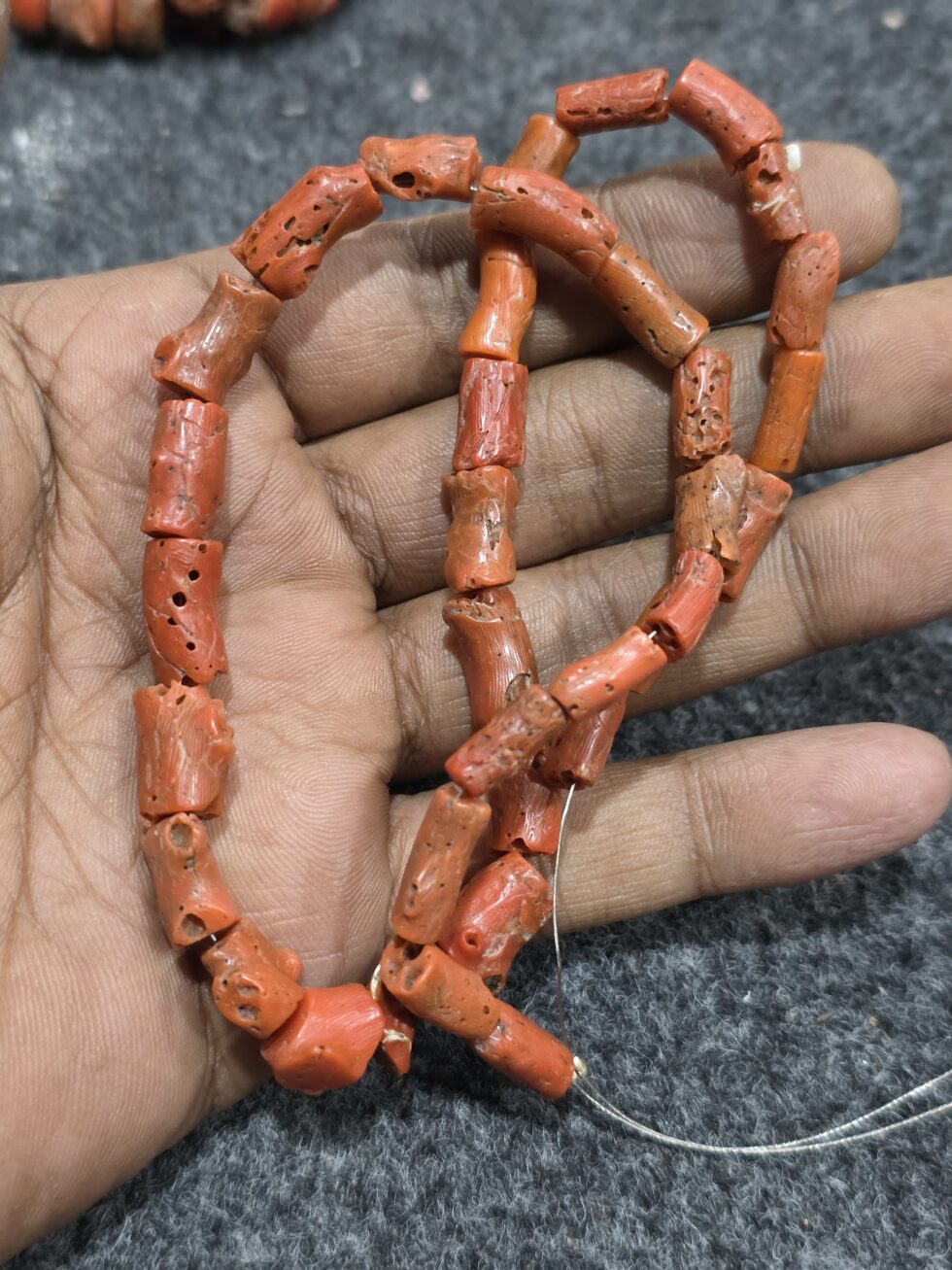 natural coral loose beads
