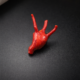 Natural Italian red coral polished branch natural shape non heated untreated
