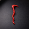 Vintage natural Italian red coral polished branch untreated organic shape