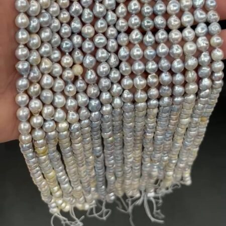 100% natural gemstone semi Precious gemstone beads 2 strands