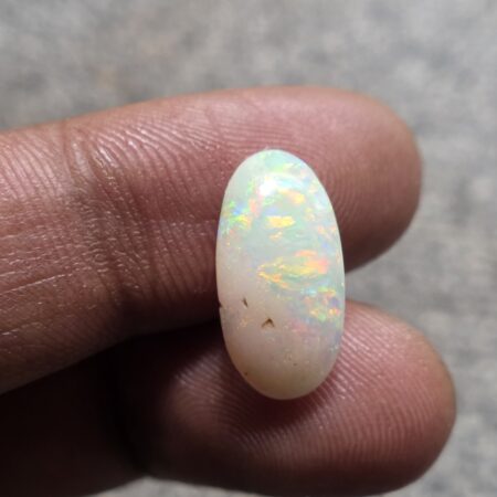 Vivid Skin to Skin Crystal Oval Australian opal