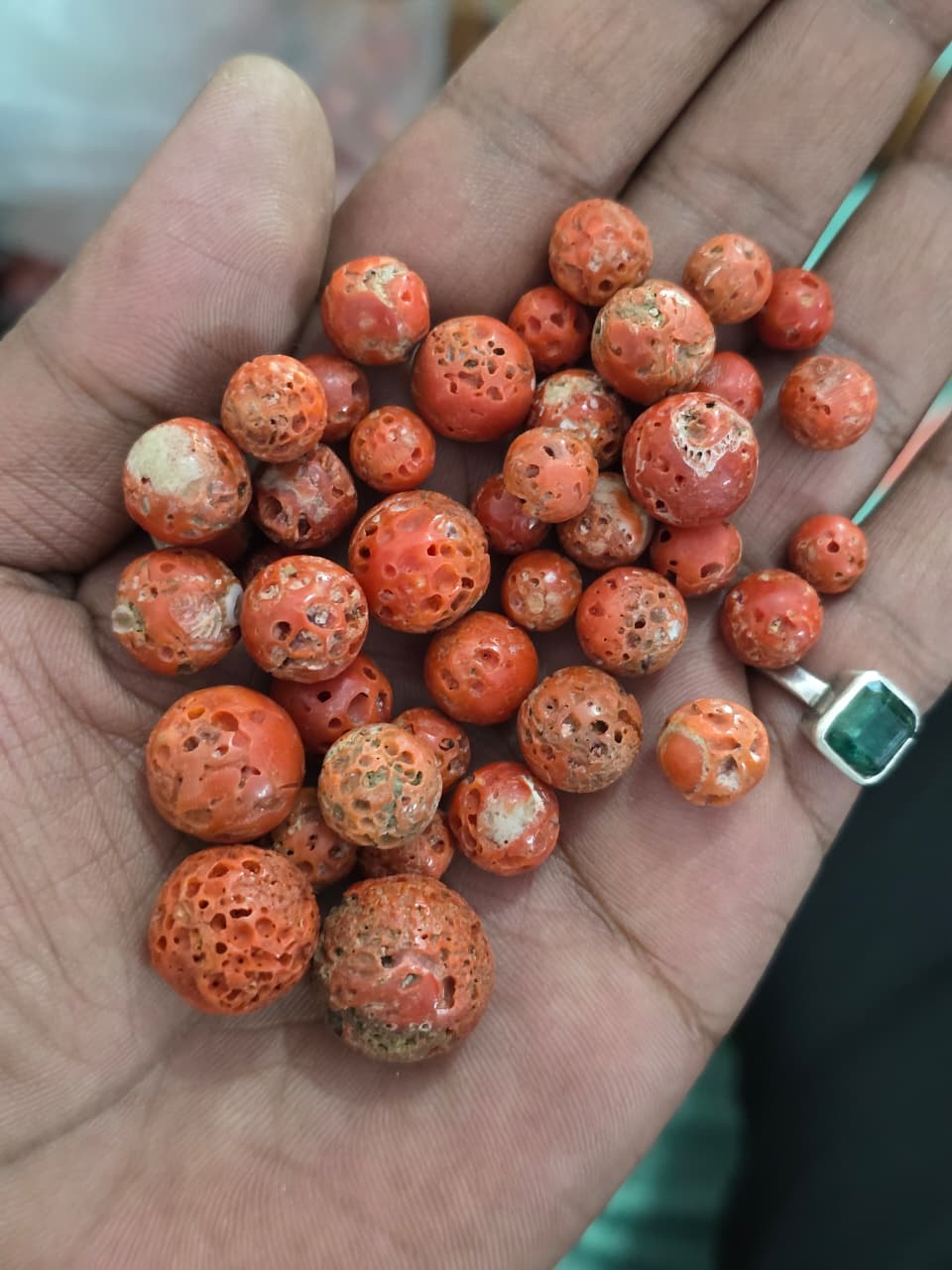 natural sm beads strand