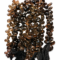 Natural smoky quartz faceted briolette gemstone beads strands for jewelry making and DIY craft supplies