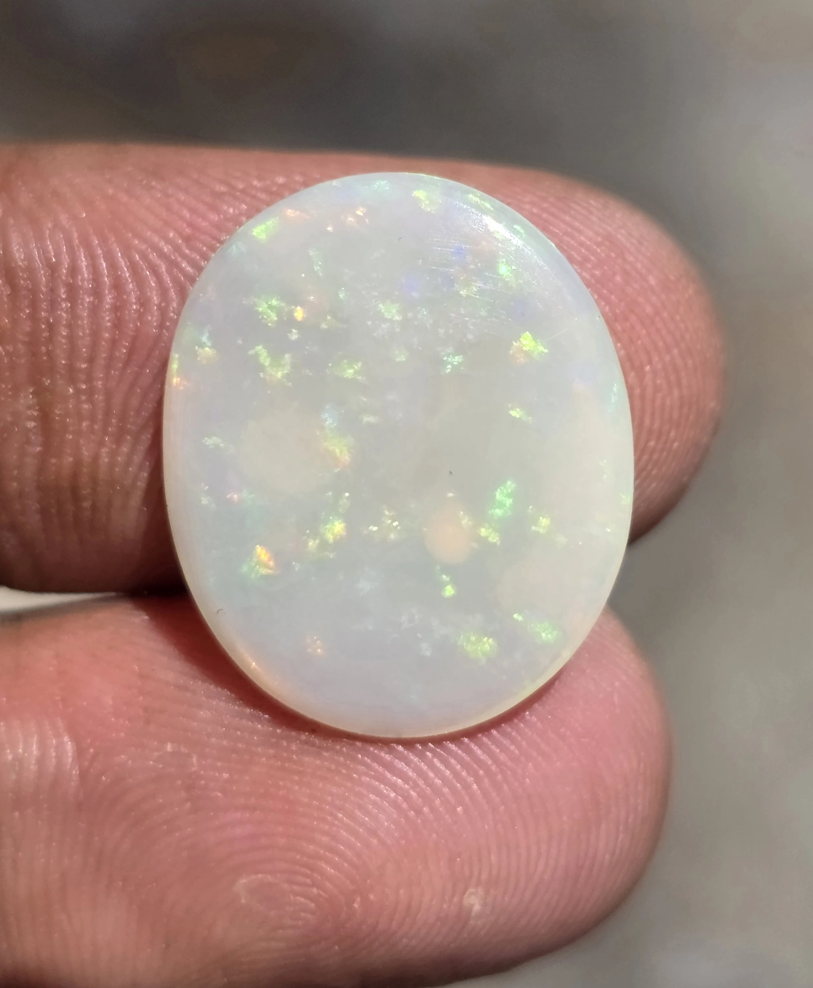 Natural Australian opal cab