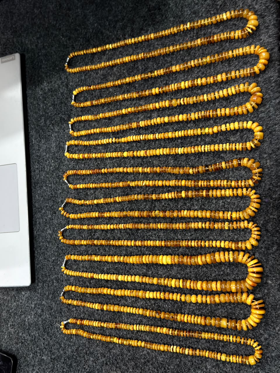Natural Amber Beads 10 Strands